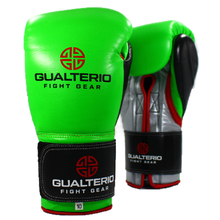 Load image into Gallery viewer, Gualterio "Prestige Gloves" White/Metallic Blue