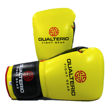 Load image into Gallery viewer, Gualterio &quot;Prestige Gloves&quot; Fluro Yellow/Black
